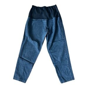 🔹NEW ADDITION MATERNITY: Women’s size 16, blue stretchy jeans preowned🔹